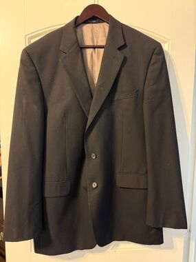 Men's Ralph Lauren Black Two-Button Blazer